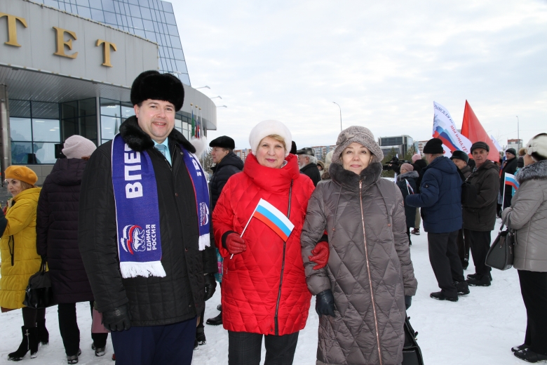 Профсоюзы приняли участие в акции «Крымская весна»