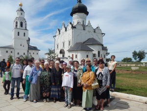 Профсоюзный актив побывал на острове-граде Свияжск.