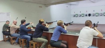 Соревнования по пулевой стрельбе прошли на стадионе "Динамо"