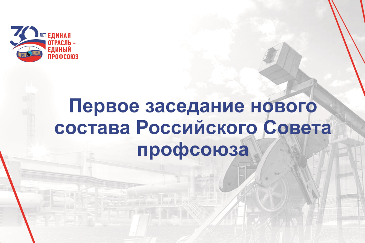 Состоялось первое заседание нового состава Российского Совета профсоюза