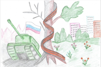 Дети членов Нефтегазстройпрофсоюза России  написали «Письмо Zащитникам Отечества»