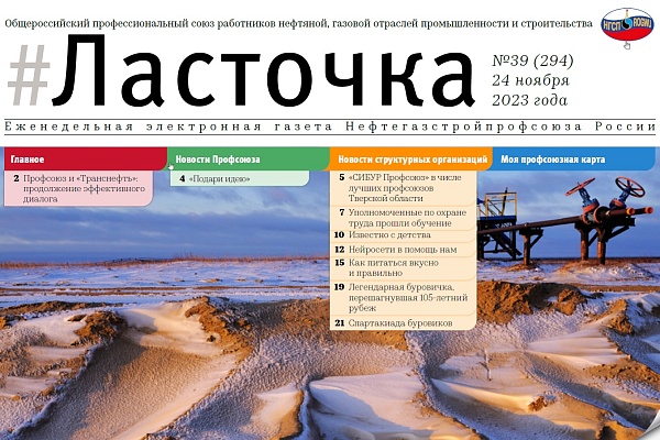 rs Еженедельный дайджест «Ласточка» №39